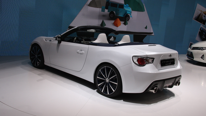 Illustration for article titled This Is The Scion FR-S Cabrio In The Flesh